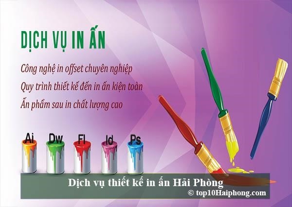 Top 10 công ty thiết kế in ấn nhiều mẫu mã đa dạng tại Hải Phòng