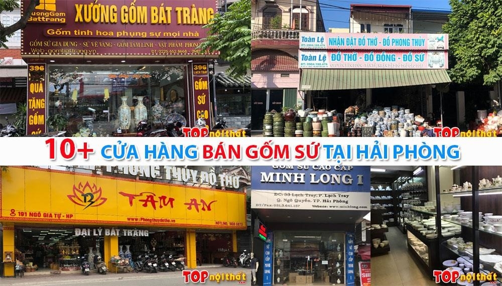 Top 10 cửa hàng mua đồ gốm sứ tại Hải Phòng: Gốm trang trí, đồ thờ gốm